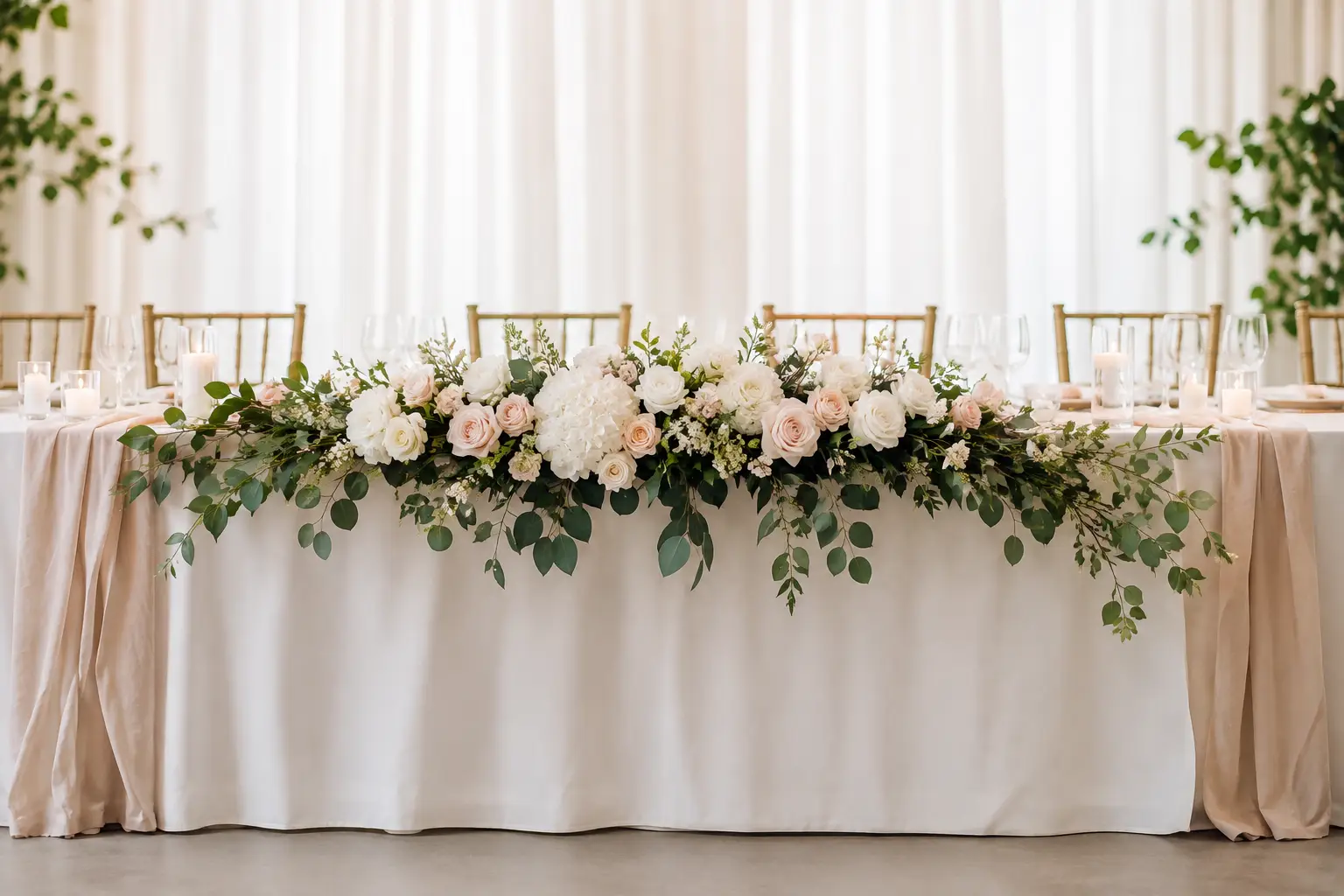 Wedding Head Table Guide for a Calm Reception