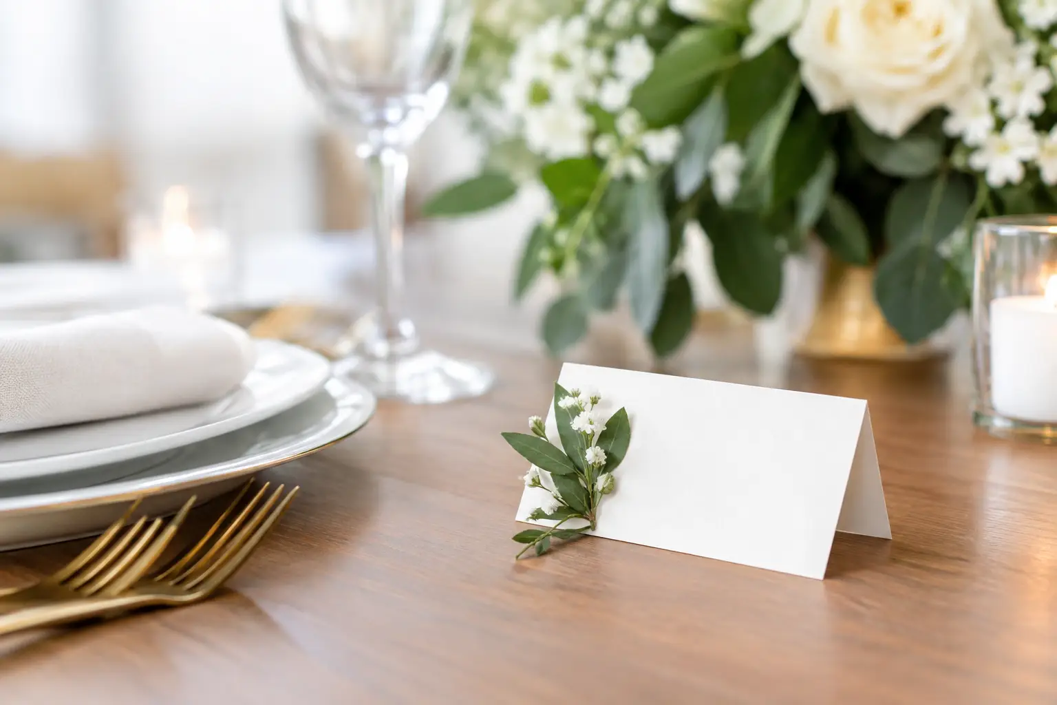 Wedding Place Card Guide for a Smooth Reception